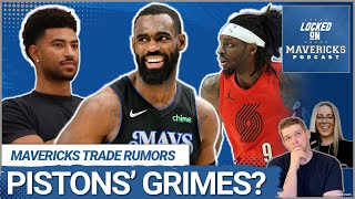 Mavs Trade Rumors: Quentin Grimes for THJ Pistons Rumor + Dallas Mavericks Trade Ideas