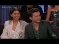 zendaya laughing at tom holland terrible jokes