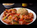 ¡POLLO TIPAKAY con ARROZ CHAUFA | Receta Clásica de CHIFA PERUANO!