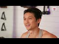 harry shum jr. shows his home gym u0026 fridge gym u0026 fridge men s health