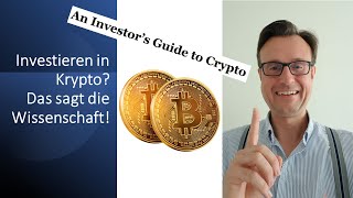 Investieren in Krypto? Das sagt die Wissenschaft!