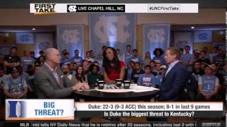 ESPN First Take   Is Duke the Biggest Threat to Kentucky