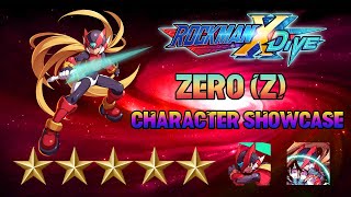 MegaMan X DiVE - Zero (Z) 5* Character Showcase