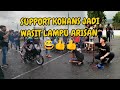 KO HANS  SUPPORT JADI WASIT LAMPU 😅 || ARISAN SHIJORO BMRT QTT