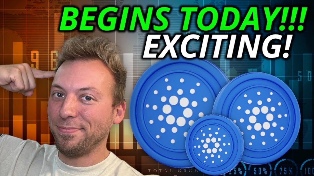 CARDANO ADA - IT BEGINS TODAY!!! THIS IS EXCITING! - YouTube