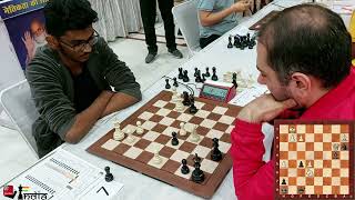 2218 rated FM Ram Aravind L N trounces GM Luka Paichadze in an intense endgame | 1st Bikaner Open