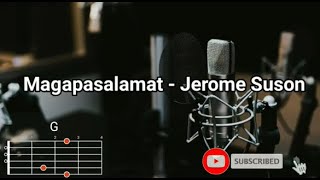 Magapasalamat - Jerome Suson | Lyrics and Chords