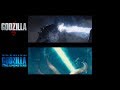 Godzilla 2014 and Godzilla King of the Monsters - Scene Comparisons