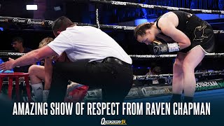 The INCREDIBLE moment Raven Chapman DESTROYS her opponent and then shows the ULTIMATE RESPECT 👏