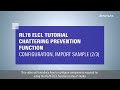 ELCL Chattering Prevention Tutorial (2/3) - Configuration, Import Sample