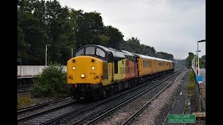 37116 and 37025 thrash through Esher 10/06/20