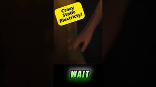 Crazy Static Shock! #science #staticshock #electricity #physics #fun #learning #stem #funny