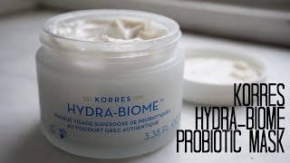 Review | Korres Hydra-Biome Probiotic Superdose Mask