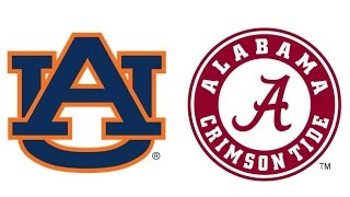 2012 Iron Bowl, Auburn at #2 Alabama (Highlights)