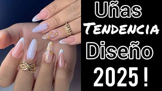 2025 TENDENCIAS de UÑAS 💅😍 DISEÑOS y COLORES de UÑAS 2025