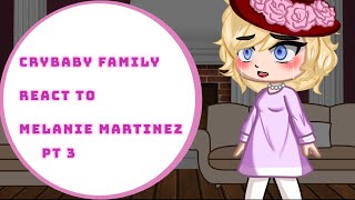 Crybaby Family React to Melanie Martinez | Pt 3 | 13k+ SPECIAL!!!! |