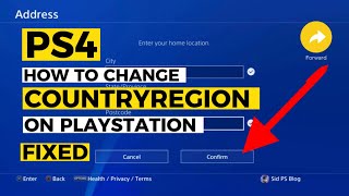 How to change Region On Ps4 Country / Region PS4 2022 Store Region