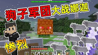 『Minecraft』我的世界暮光森林12：狗子军团伤亡惨重，为了报仇我跟娜迦决斗！