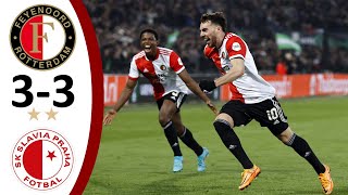 Feyenoord - Slavia Prague 3-3 Highlights | UEFA Conference League - 2021/2022