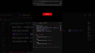 ✨ Smooth Submit Button Animation | HTML CSS JS Animated Button Tutorial 🚀 | #html #css #js #htmlcss