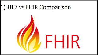 1) HL7 vs FHIR Comparison | Learn FHIR | Fast Healthcare Interoperability Resources