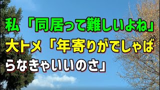 【スカッとひろゆき】私「同居って難しいよね」 大トメ「年寄りがでしゃばらなきゃいいのさ」