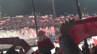 PŚ Zakopane 2017 - Mazurek Dąbrowskiego 40.000 fans- Ski Jumping zwycięstwo Kamila Stocha