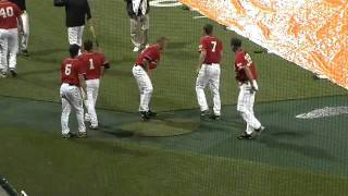 Davidson Baseball Rain Delay Shenanigans