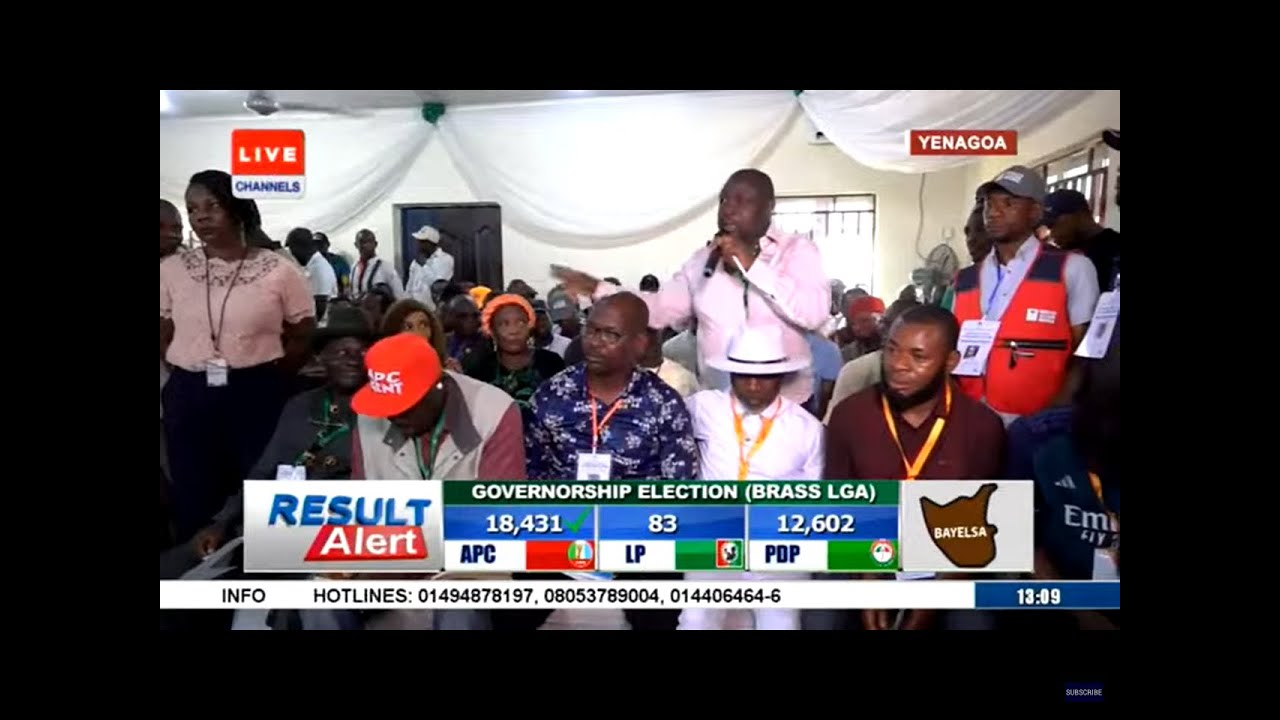 Bayelsa Governorship Election Results - YouTube