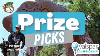 2022 Valspar Championship 2nd Round Prize Picks!