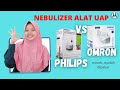 PERBANDINGAN NEBULIZER PHILIPS dan OMRON |Alat Ubantu Uap, Asma, Sesak Nafas Paling Banyak Digunakan