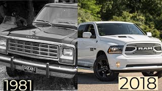 Dodge Ram Through The Years