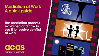 A quick guide to workplace mediation