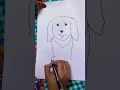 How to draw dog easily for beginners