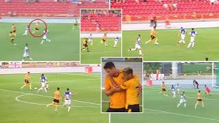 Max Kilman Runs From His Own Half To Score Brilliant Goal In Wolves Vs Alaves Friendly👌​