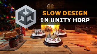 Slow Design - "Xmas Workshop" | Unity 6 | Environment Design | Level Art | HDRP
