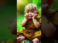 Little🥺 cute monk baby girl and boy #status#viral#shortvideos