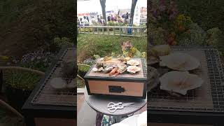 能登食祭市場  浜焼き