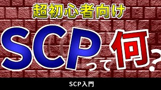 SCPとは？超初心者向けに簡単に紹介するよ！【ゆっくり解説】