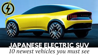 Top 10 Japanese Electric SUVs Signaling a New Era of Reliable EVs
