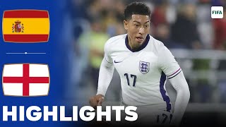 England vs Spain | Highlights | U21 International Friendly 15-11-2024