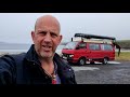 Vanlife in my 1988 Toyota Hiace Campervan Day 29 Breakdown  Stromness Kitchener Memorial Kirkwall