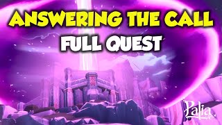 Palia ANSWERING THE CALL Full Quest