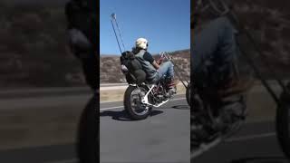 Harley-Davidson chopper motorcycle ride easy rider style