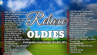 Endless Evergreen Songs 70s 80s 90s Romantic Songs💚Relaxing Oldies Music Hit Collection