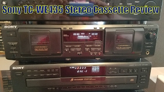 Sony TC-WE435 Stereo Cassette Deck Review (Video Request From Raymond Williams)