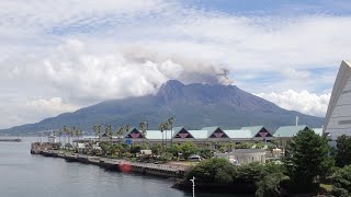 【海中温泉】桜島の海中温泉　活火山桜島　鹿児島の海　錦江湾　鹿児島湾　アクアトリップダイビング