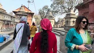 Pashupatinath temple (the biggest #Hindu temple) visit in Kathmandu, Nepal