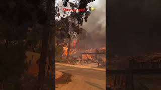 The terrible fires 🔥 going on in Los Angeles || USA 🇺🇸