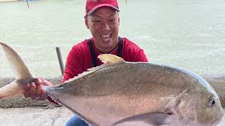 Kolam Pancing Air Masin Batu Pahat 大物咸水鱼钓场。